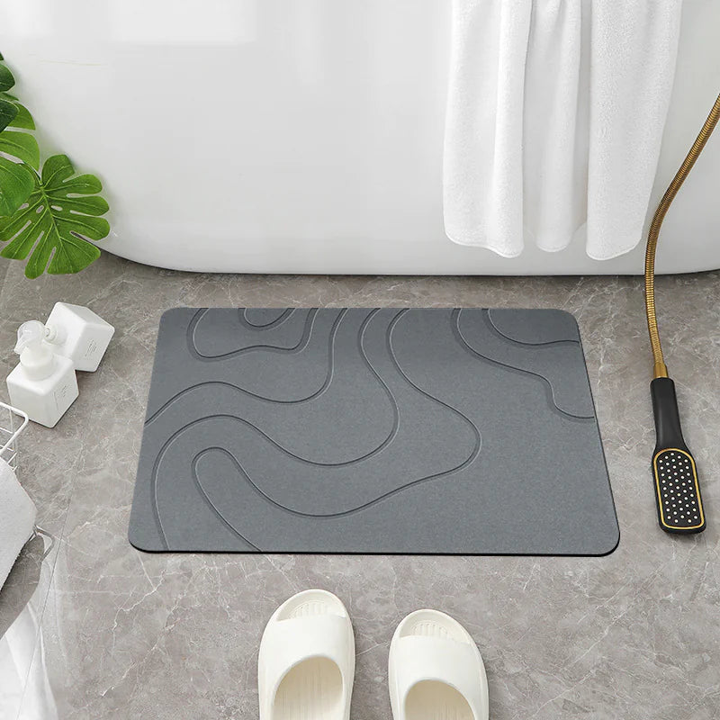 Non-Slip Diatom Absorbent Bathroom Mat