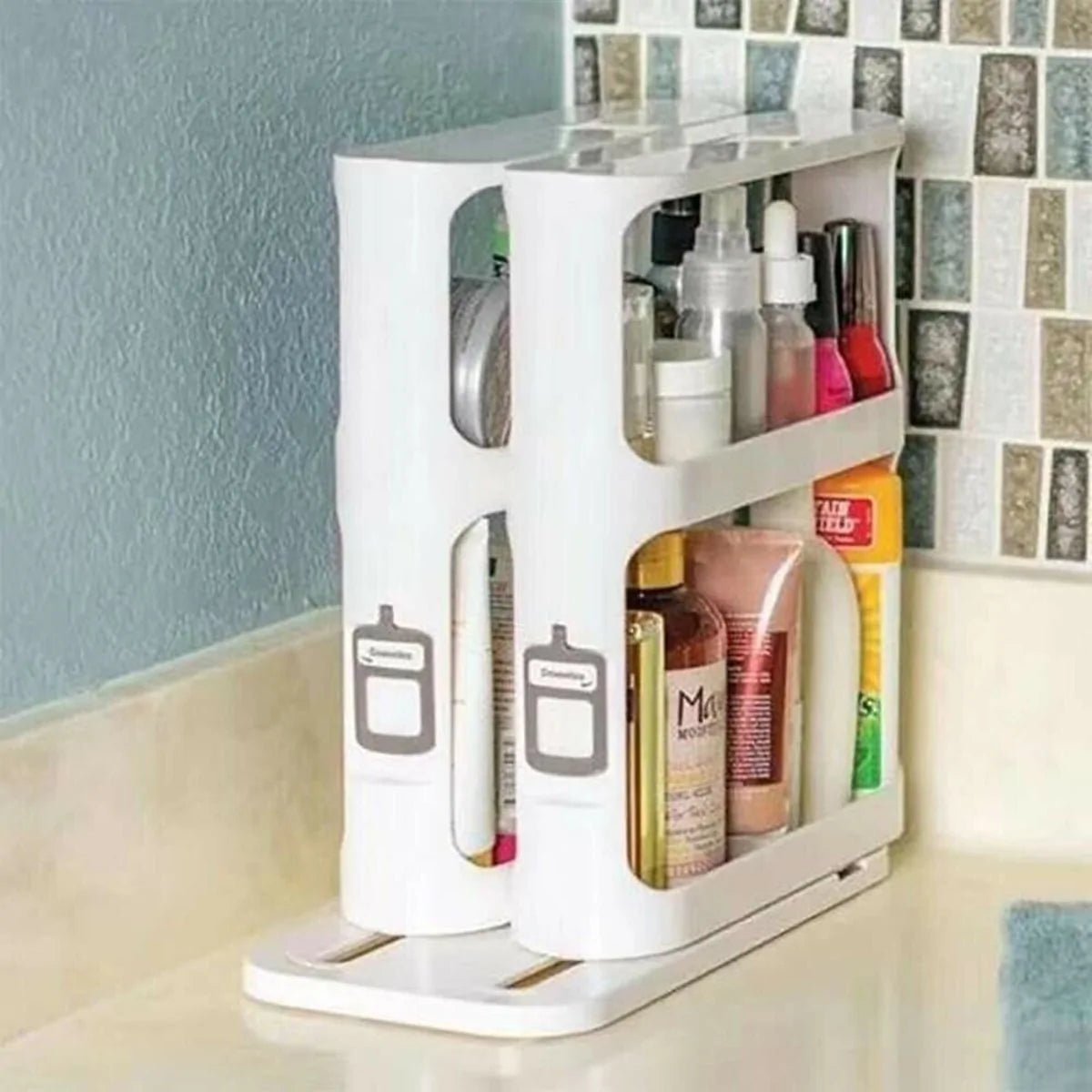 Double Layer Rotating Spice Rack